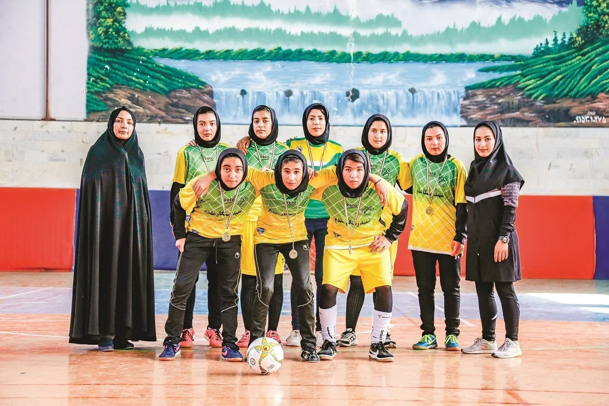 دختران فوتسالیست منطقه ۶، گل سرسبد محلات مشهد شدند
