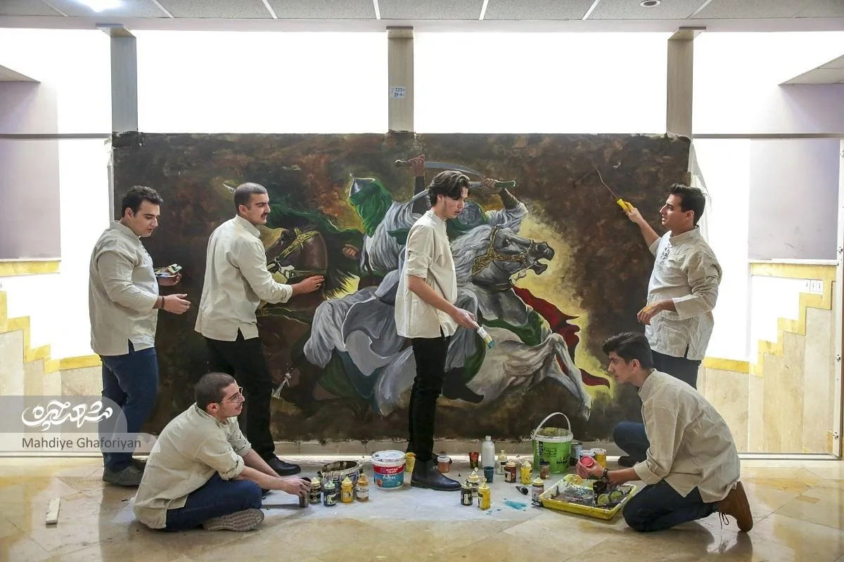 دانش‌آموزان خالق «حماسه حق»