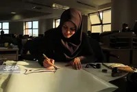 خوشنویس محله دروی برای خلق یک اثر چله می‌نشیند