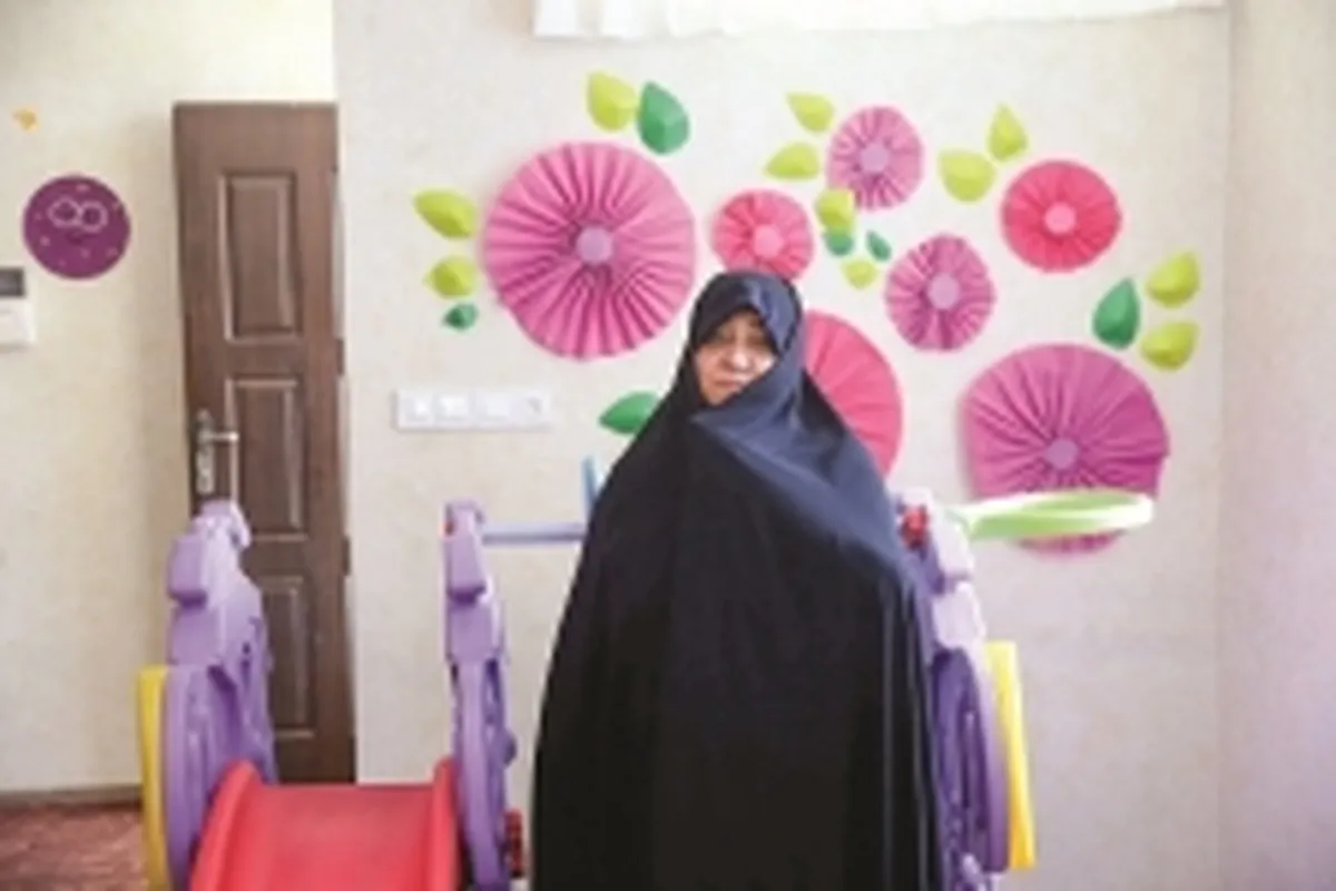 بانوی خیری که روح انسان‌ها را جلا می‌دهد