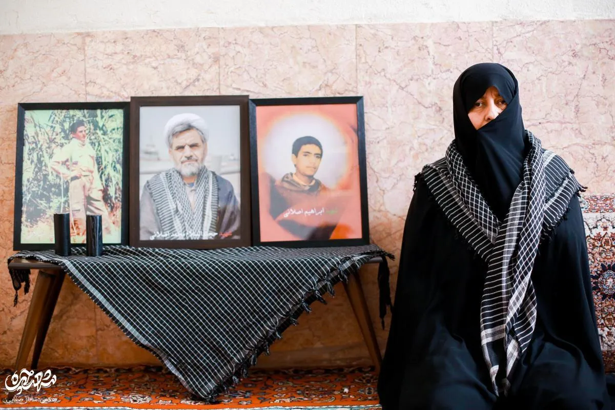 همسر شهیداصلانی