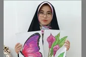 &laquo;نقاشی خدا&raquo; روی بال پروانه&zwnj;ها