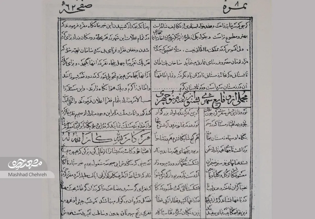 تاریخچه کمک به نیازمندان در مشهد