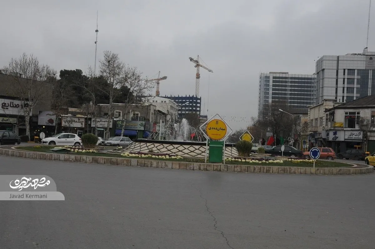 مرور رشادت مشهدی‌ها در میدان دهم دی