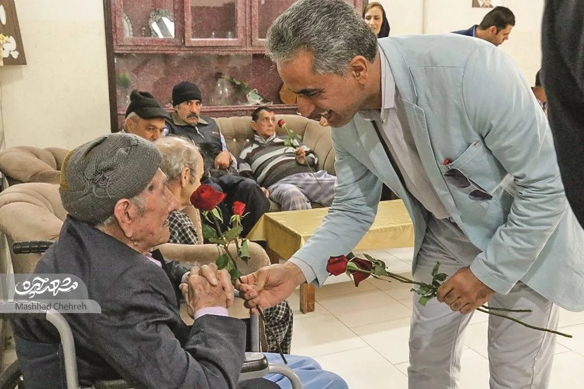 چله‌نشینی سالمندان در خانه پروین