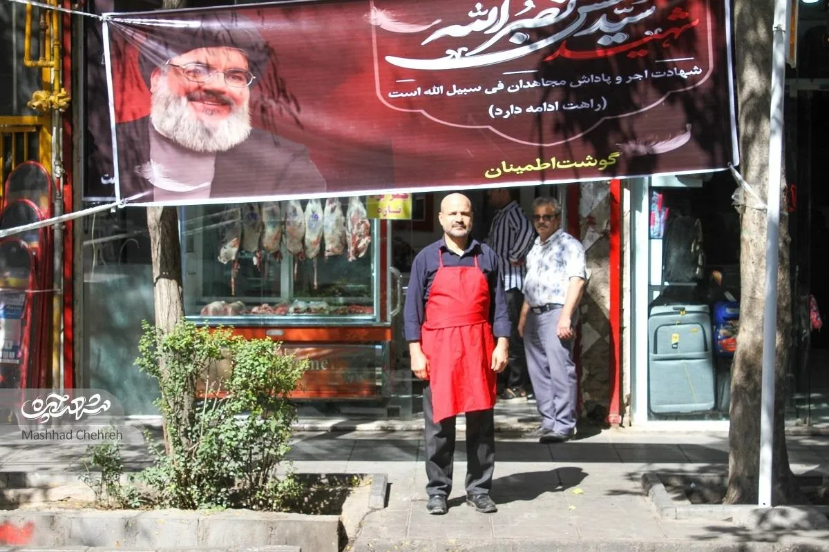 کار فرهنگی کریمیان پشت ترازوی قصابی