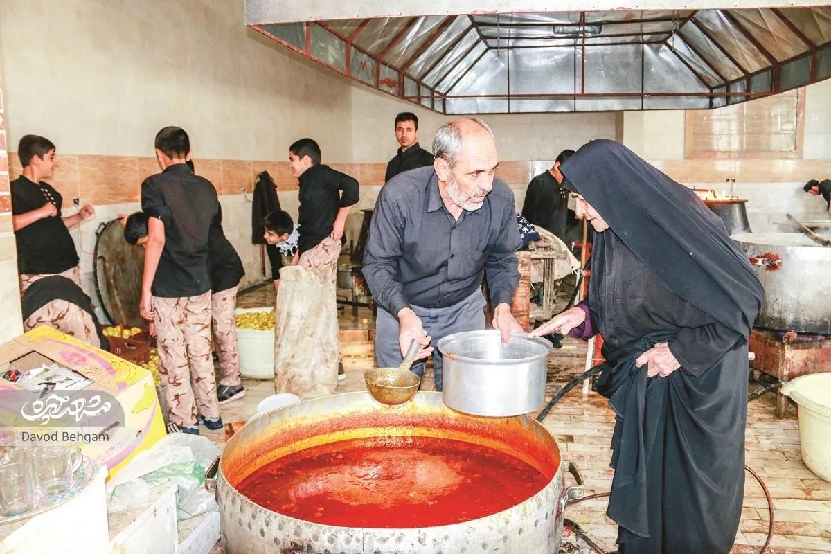 شله ۶۰ ساله خانم خیابانی در روز چهل‌وهشتم 