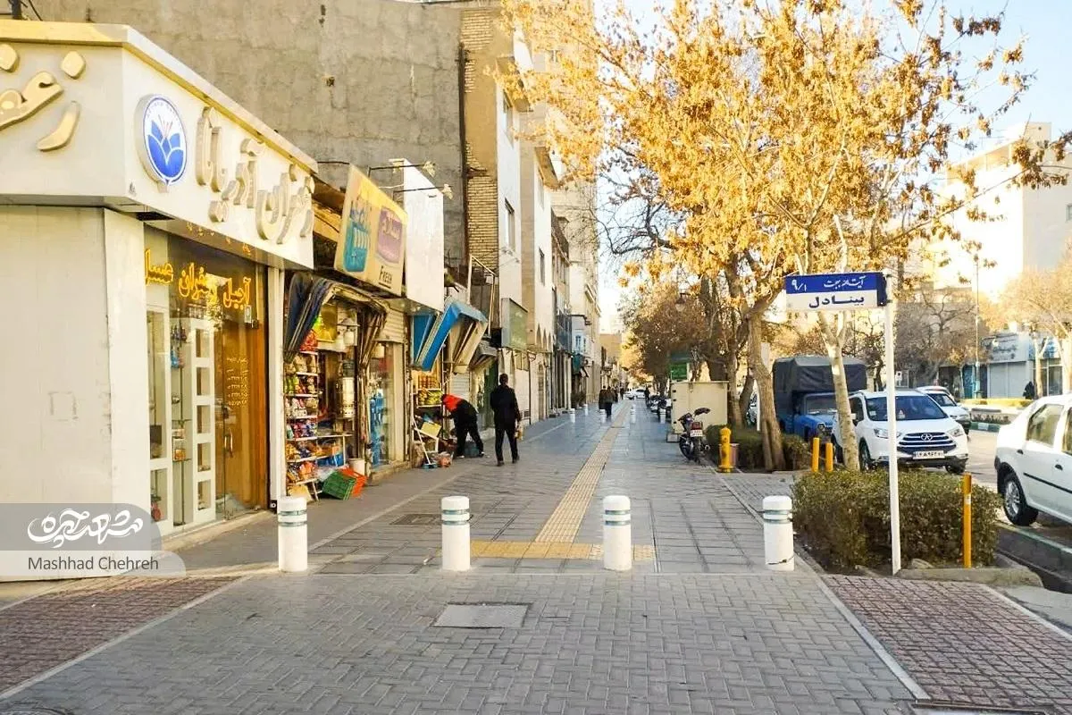 کوچه بینادل، باغ اعتضادرضوی بود
