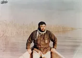 بابانظر ۳سال بعد از جنگ با 160ترکش به خانه برگشت