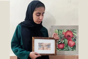 شکوفایی فاطمه بارویی در هنرستان