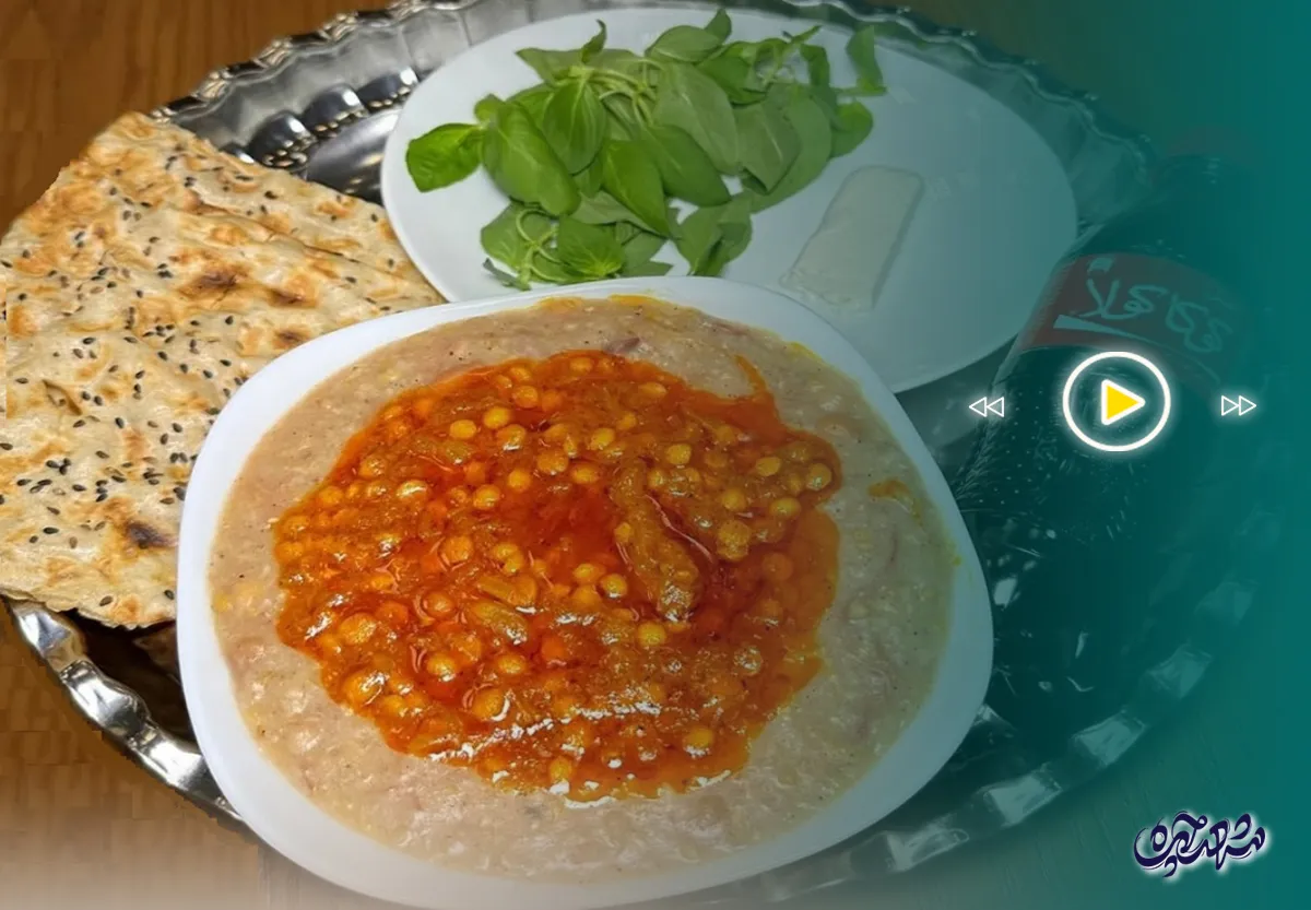 شله مشهدی غذای نذری محرم