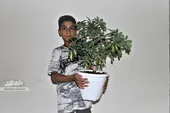 مهدی کاریزان شاگرداول گل&zwnj;فروشی شده است