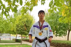 سجاد زارع‌زاده در راه انتخابی تیم ملی کاراته