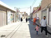 کوچه پر رفت و آمد