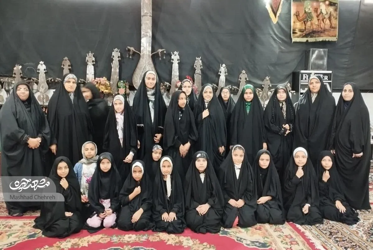 دورهمی دخترانه در مسجد جوادالائمه (ع)