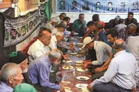  80سال سفره‌داری برادران زابلی مقدم 