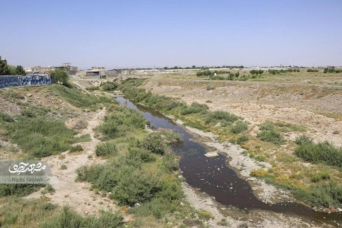 پساب و زباله، جاری در کشف‌رود