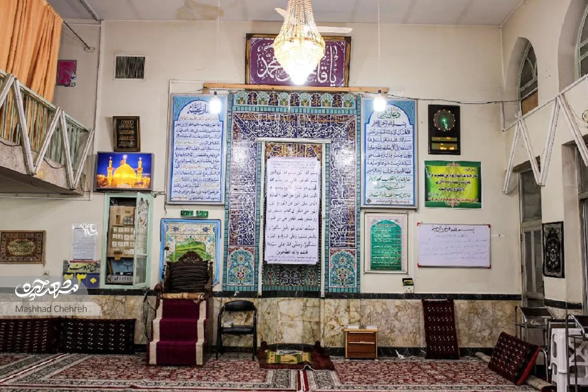 عکس از داخل مسجد المهدی عکس از داخل مسجد المهدی