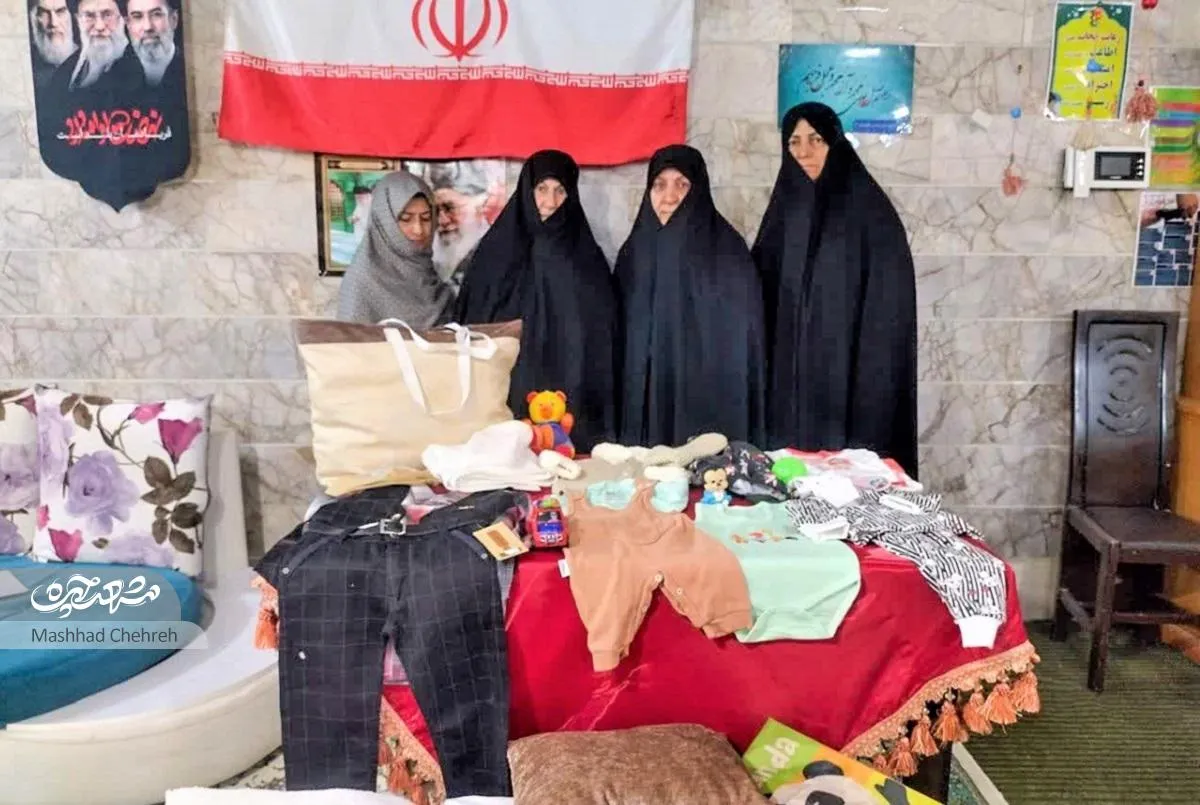 گره‌گشایی خلاقانه بانوان محله آبکوه در مکتب و خیریه نرجسیه