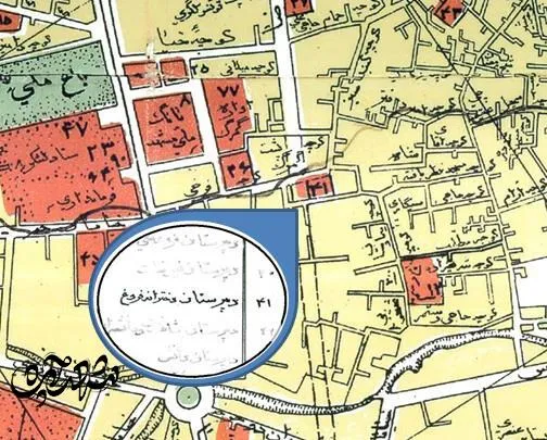 دبیرستان فروغ در نقشه 1333