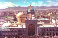 صحن عتیق حرم‌رضوی در گذر زمان