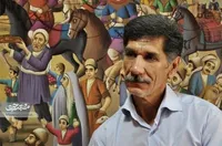 محمدرضا حمیدی‌، بازمانده نسل نقاشان قهوه‌خانه‌ای است