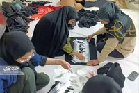 پویش نرگس خانم و چادرهای مشکی که پرچم عزا شد