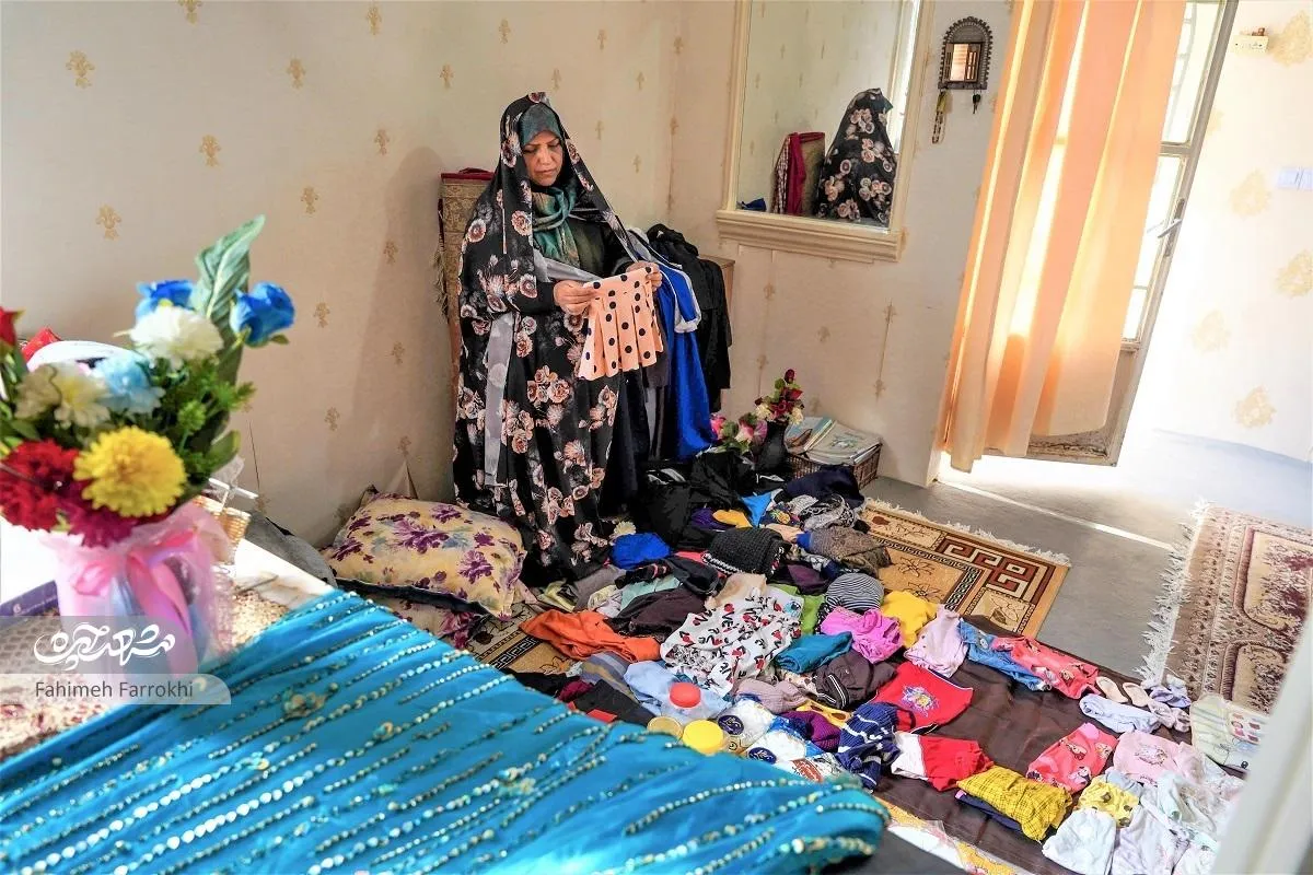 خانه مهربانی محبوبه‌سادات زاهدی در محله اروند معروف است
