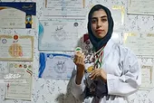 نگار قربانی؛ دختر مدال&zwnj;آور &laquo;فرخد&raquo;