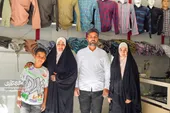 چراغ کارگاه خیاطی مجید صالحیان در مشکلات هم روشن ماند
