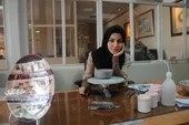 فهیمه با نقاشی تشکر و عذرخواهی می&zwnj;کند!