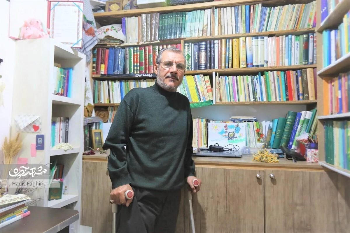 روزگار نوجوانی سیدحسن خادم با جانبازی همراه شد