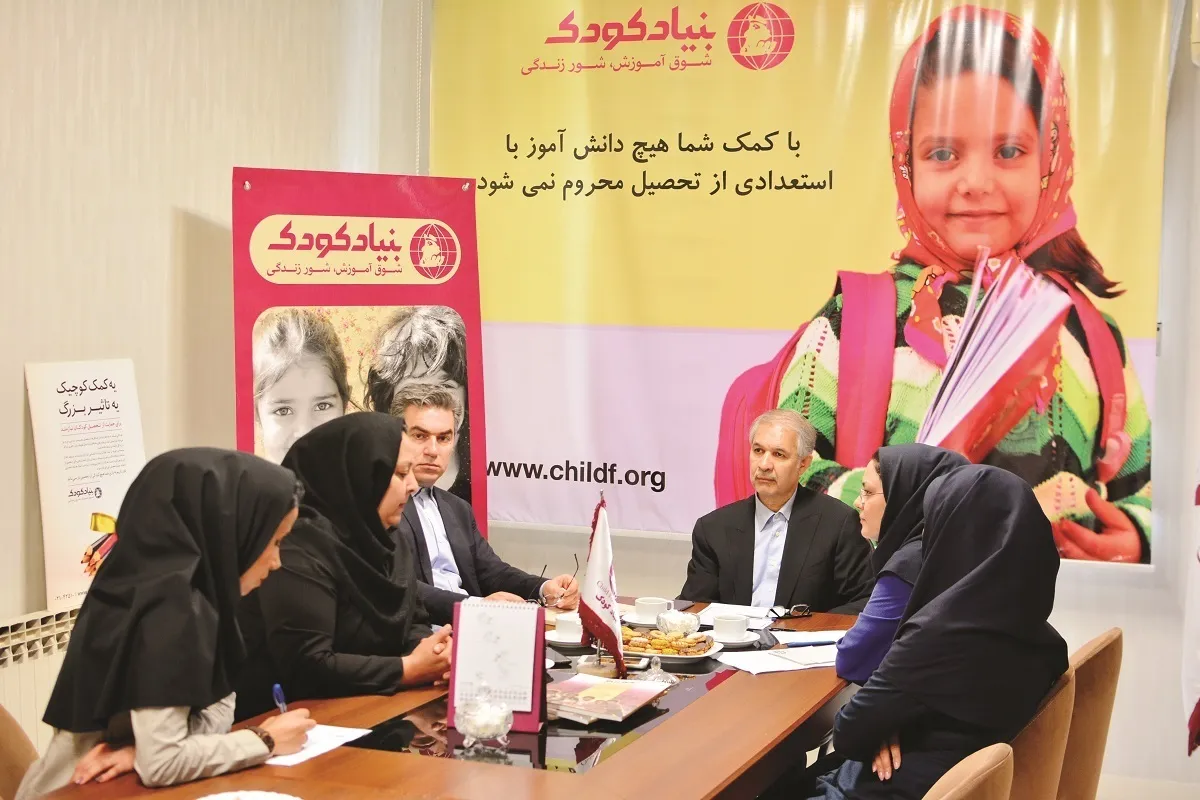 هدف بنیاد کودک این است که هیچ دانش‌آموزی از تحصیل بازنماند
