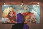 ترکیب هنرمندانه کاشی&zwnj;ها در پاره&zwnj;چین