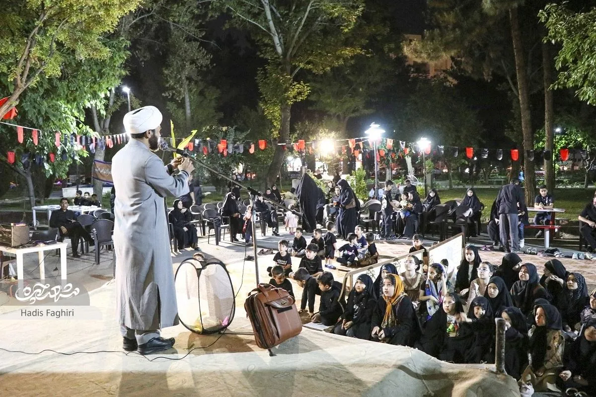 سوگواری خاص هیئت علوی در رضاشهر