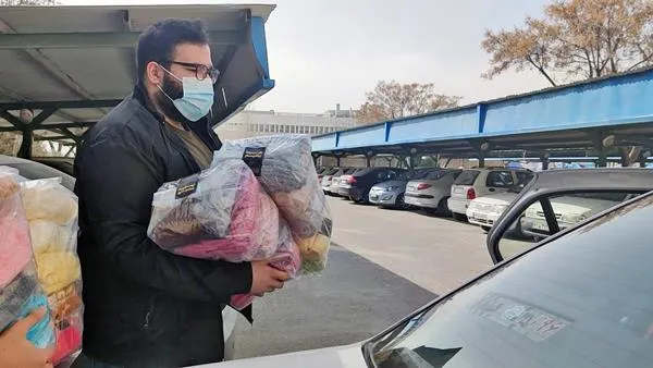 بافت 300 کلاه و شال‌گردن در پویش «گرما ببافیم»