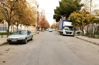 کوچه زمین‌های شهرک نان رضوی