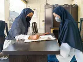  دنیای رنگی دختران گلشهر در کارگاه نقاشی محله شهید آوینی