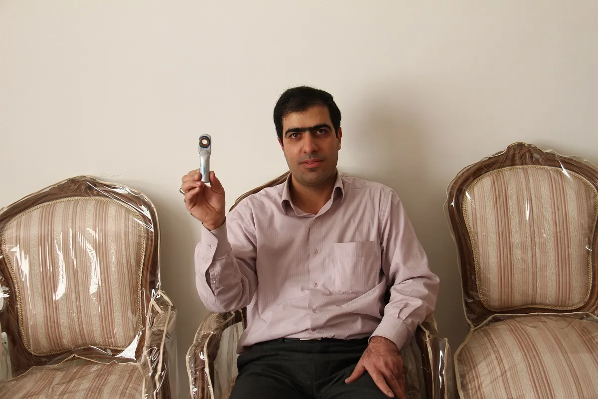 مجید برهمند مخترع جوان محله شهید مطهری است