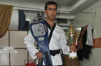 سعید علی‌یاری در ۲۲ سالگی مربی رزمی برتر استان است