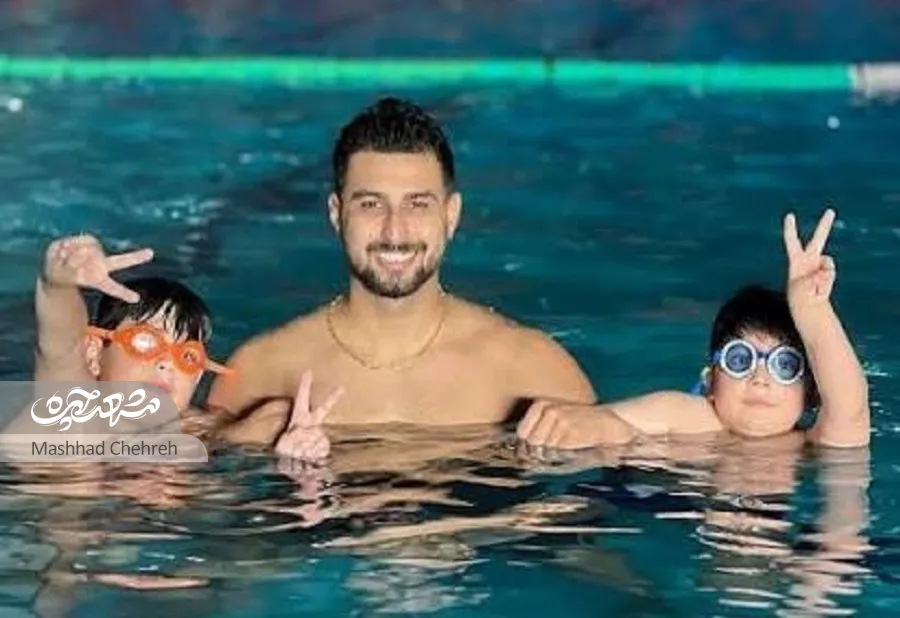 محسن مهمان نواز قهرمان شنای کشور است محسن مهمان نواز قهرمان شنای کشور است