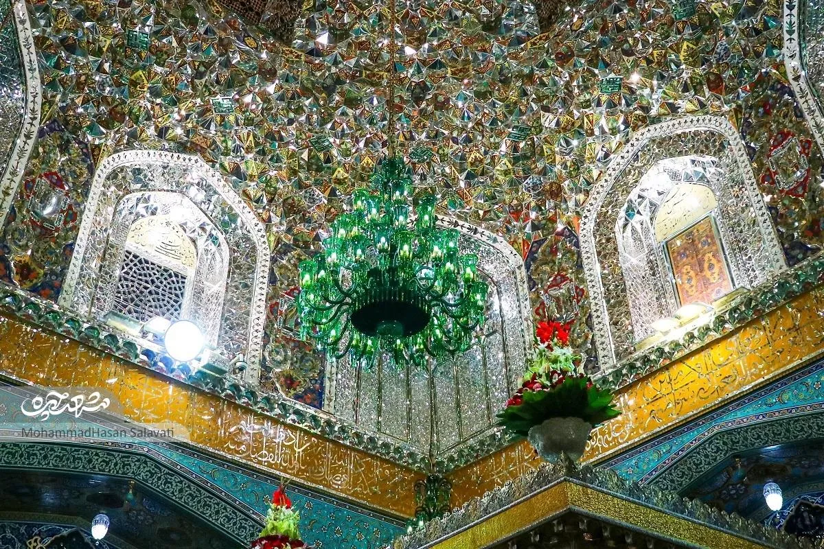 آیینه‌کاری، یادگار قاجارها در حرم مطهر امام رضا(ع)
